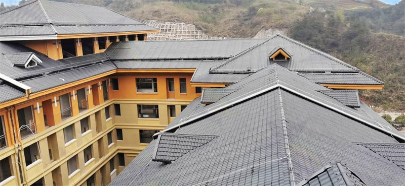 海口树脂瓦：解决屋面漏水的理想选择